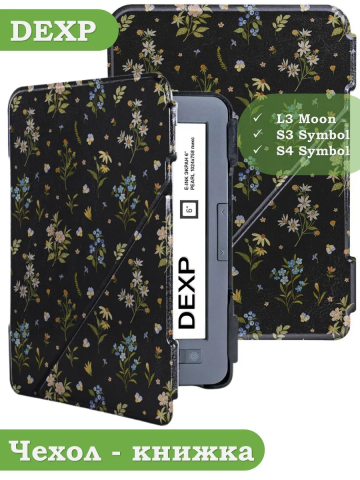 Чехол для DEXP L3 Moon, DEXP S4 Symbol, DEXP S3 Symbol, Цветочки Чехол для DEXP L3 Moon, DEXP S4 Symbol, DEXP S3 Symbol, Цветочки