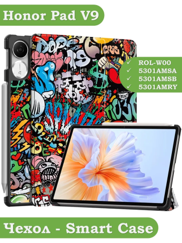 Чехол для Honor Pad V9 ROL-W00 (Граффити) Чехол для Honor Pad V9 ROL-W00 (Граффити)